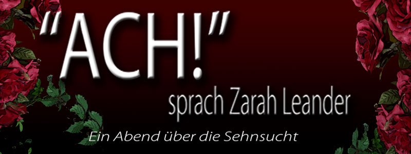 ACH! SPRACH ZARAH LEANDER